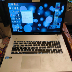 Asus N76VJ 17.3 Inch Laptop With Power Supply, Tested Working