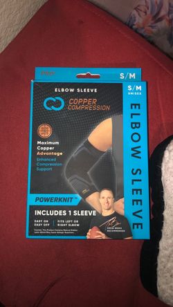 Copper Compression Pro+ Elbow Sleeve S/M