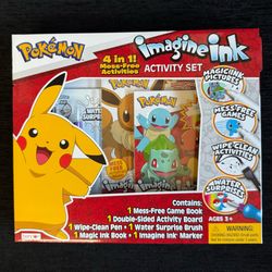 POKEMON IMAGINE INK 4 IN 1 ACTIVITY SET