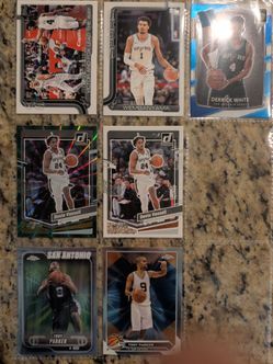 San Antonio Spurs and new Orleans pelicans cards