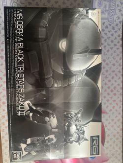 Black Tri-Tristars Zaku II (Real Grade)