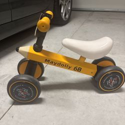 Toddler Bike & 2 Strollers 