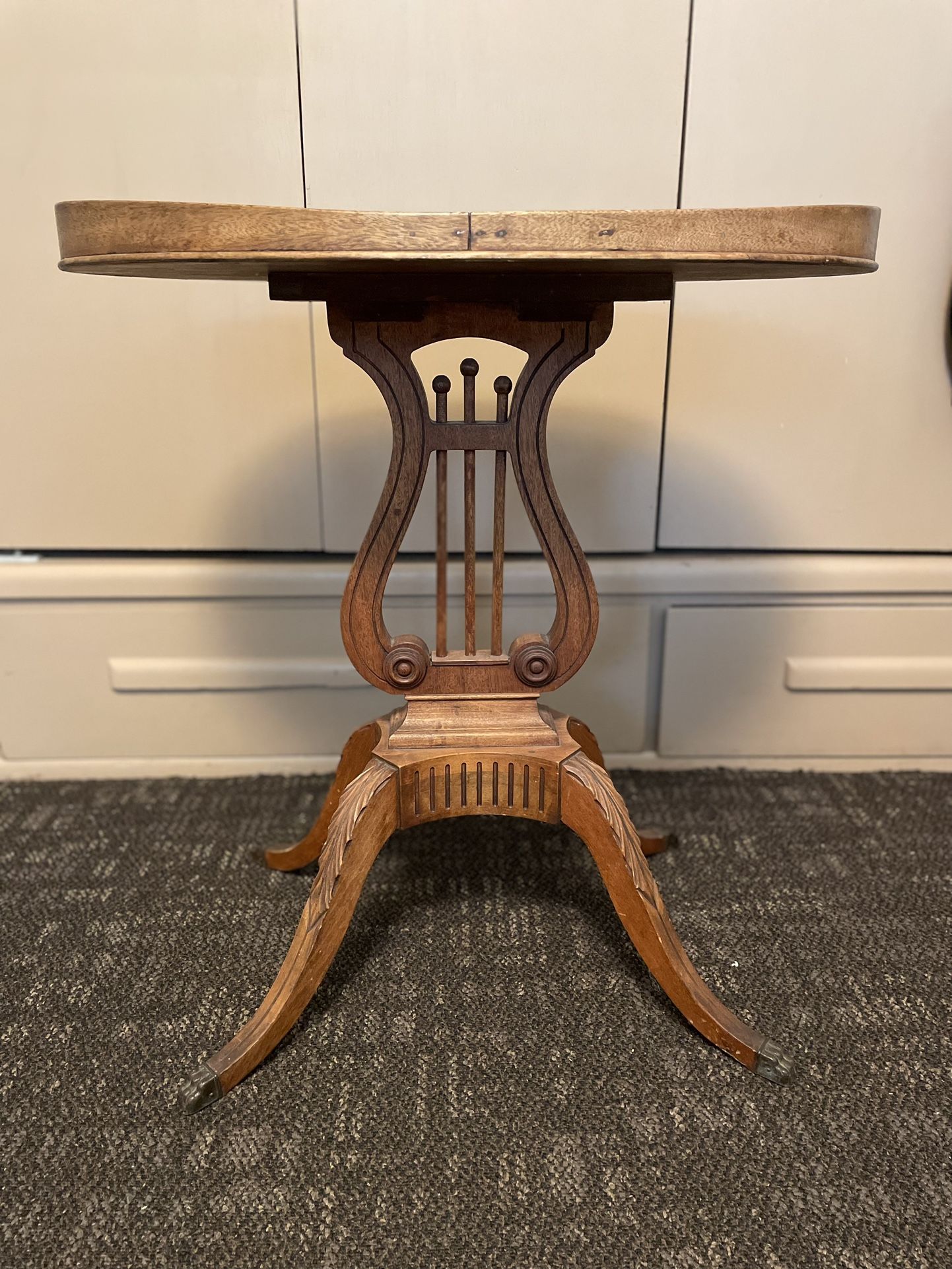 Mersman Harp End Table Price Reduced