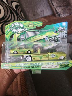 Hotwheels  2023 .super convention in Las Vegas 57 Chery transport/ regal lowrider