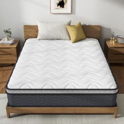 Full Size Mattress  with cover /sheet set/bed frame