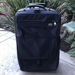 American tourist luggage
