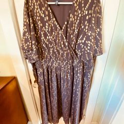 New Vintage Style Mod Cloth Plus Size Dress With Polka Dots