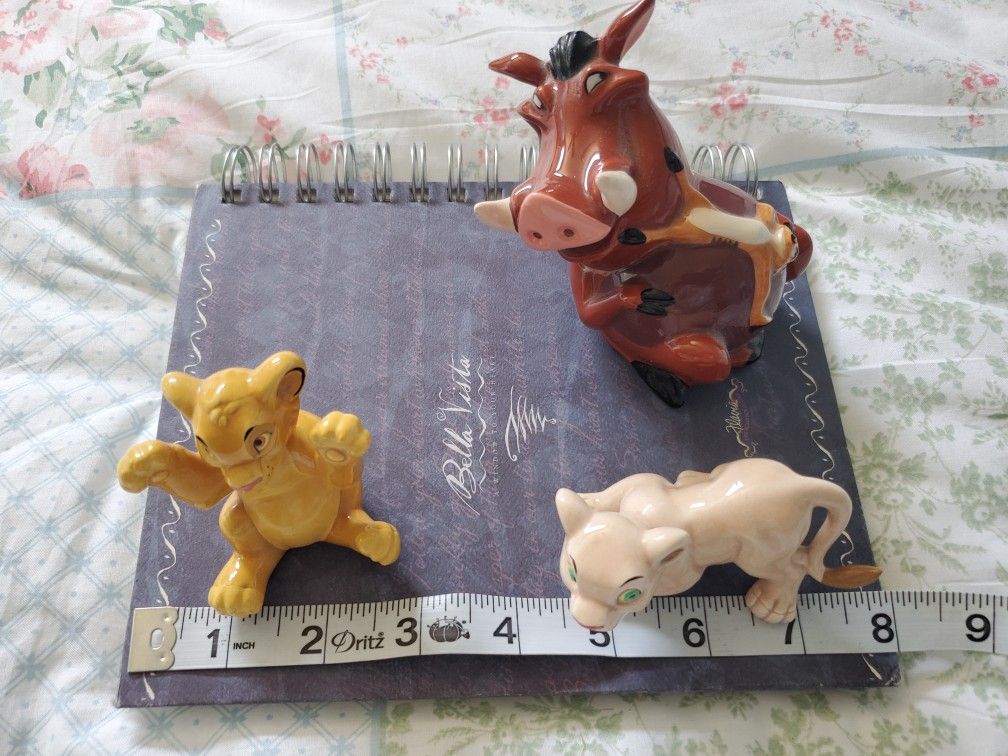 Disney Lion King ceramic figurines-price for all- pick up in Gilbert
