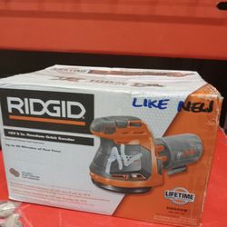 RIDGID 18V CORDLESS RONDON SANDER 5 IN