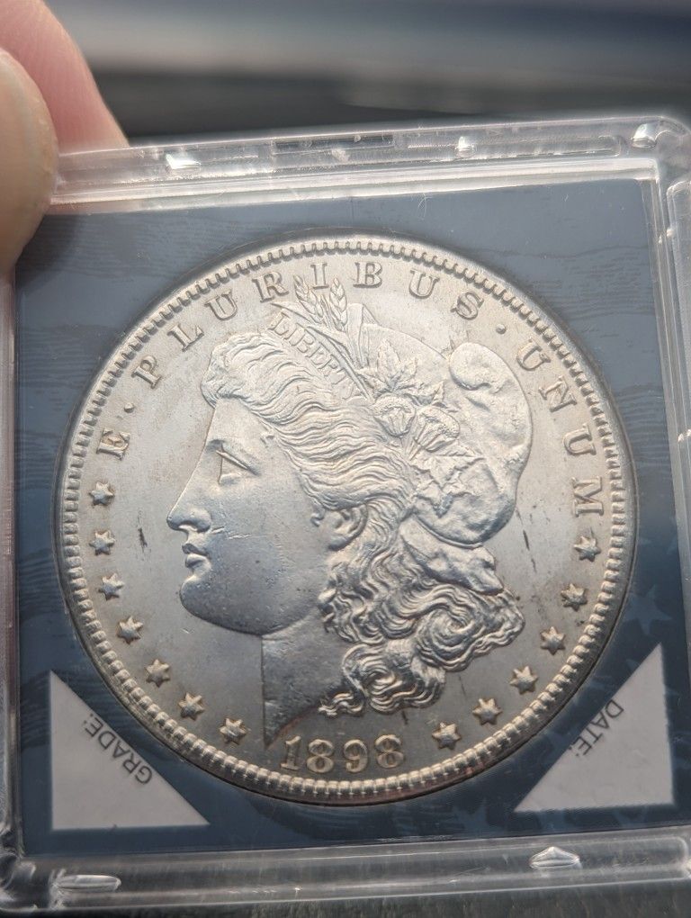 BU 1898-0 Morgan Silver Dollar