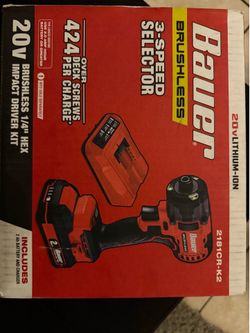 Bauer impact drill