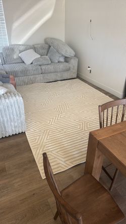 New Living Spaces 250 Rug Couch 