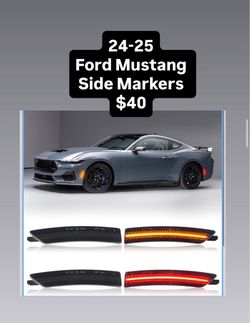 24-25 Ford Mustang Side Markers $40
