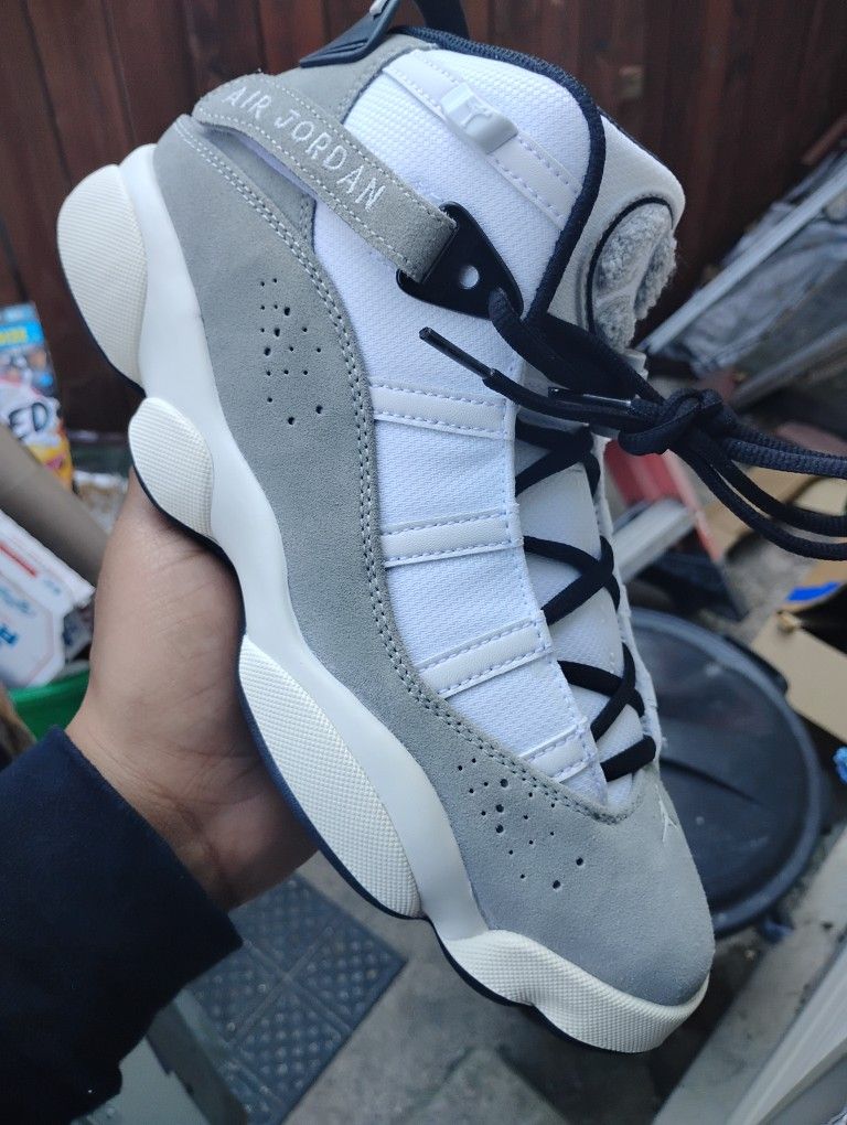 AJ   6 RINGS SIZE 13 SIZE  8.5
