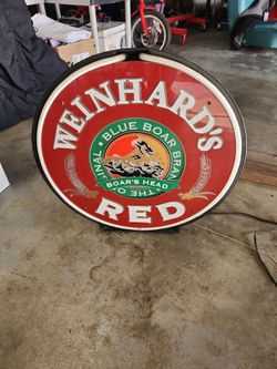 beer sign