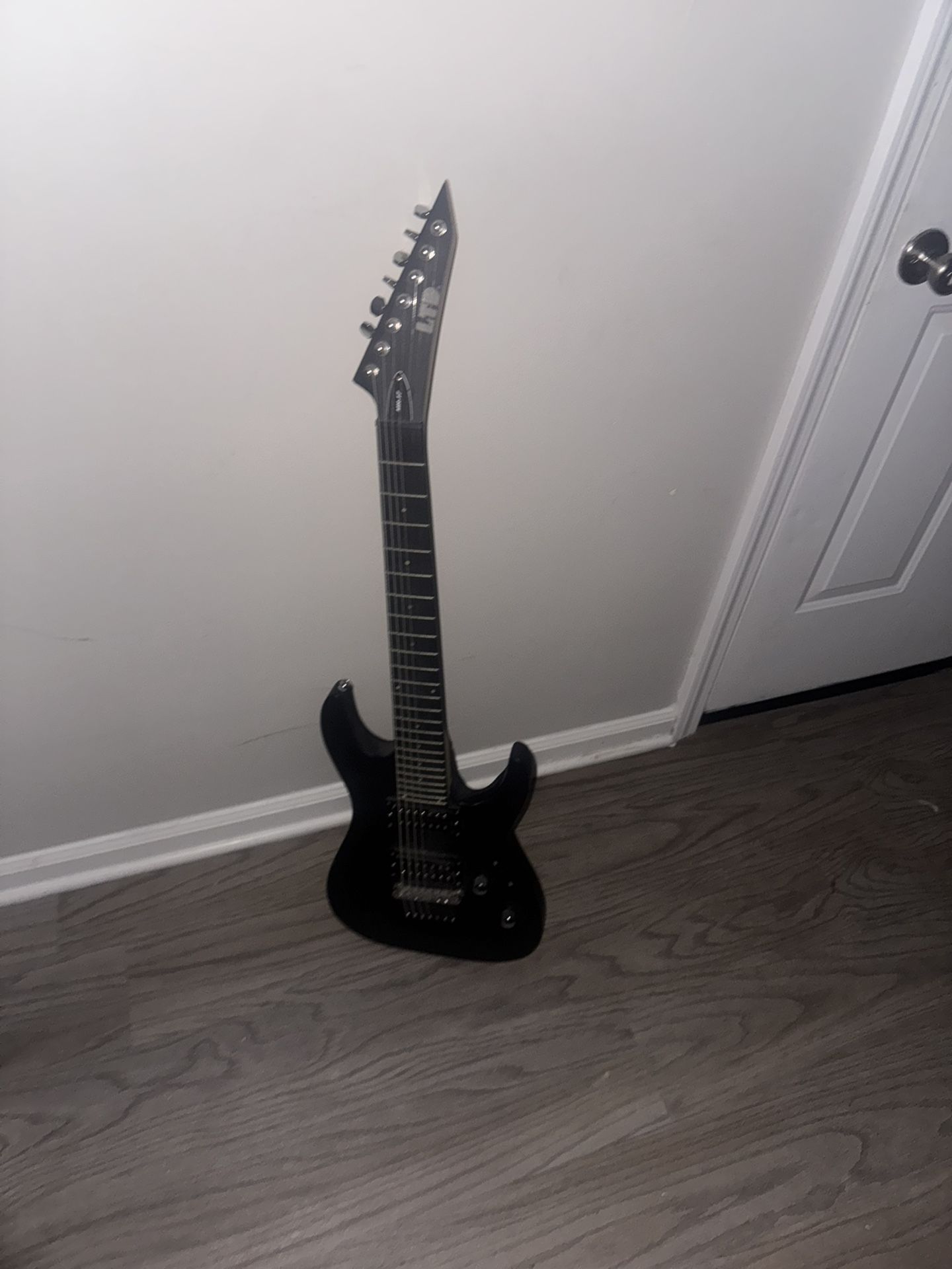 7 string LTD MH17 guitar with Fender amplifier bundle