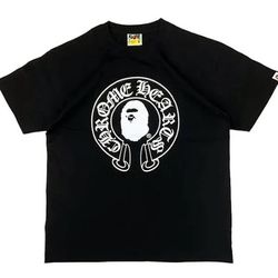 Bape|chrome Heart Shirt