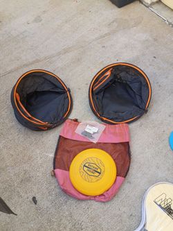 Outside Inside Pop-Up Frisbee Golf Disc Game Set