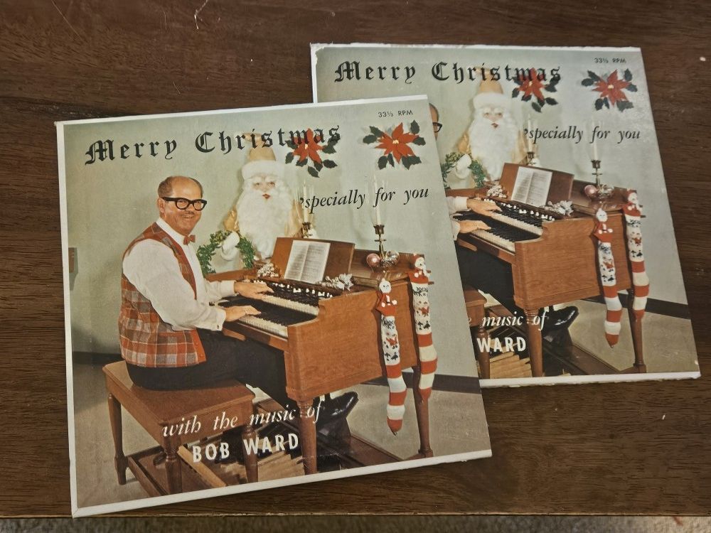 Merry Christmas - Red Vinyl 7" EP - Bob Ward