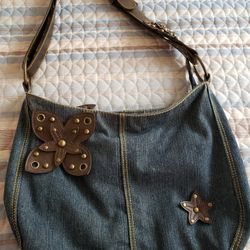 Vintage Denim Purse