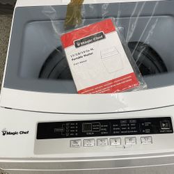 Portable WASHER MACHINE MAGIC CHEF 3.0 Cu ft New 