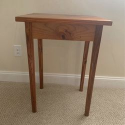 Solid Pine Side Table 