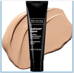 Revision Skincare Intellishade® Original SPF 45, Anti-Aging Tinted Sunscreen for Face, Daily Moisturizer with SPF, Anti-Wrinkle with Peptides & Vitami