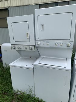 Frigiraire 27” And Whirlpool 24”” Washer/dryer