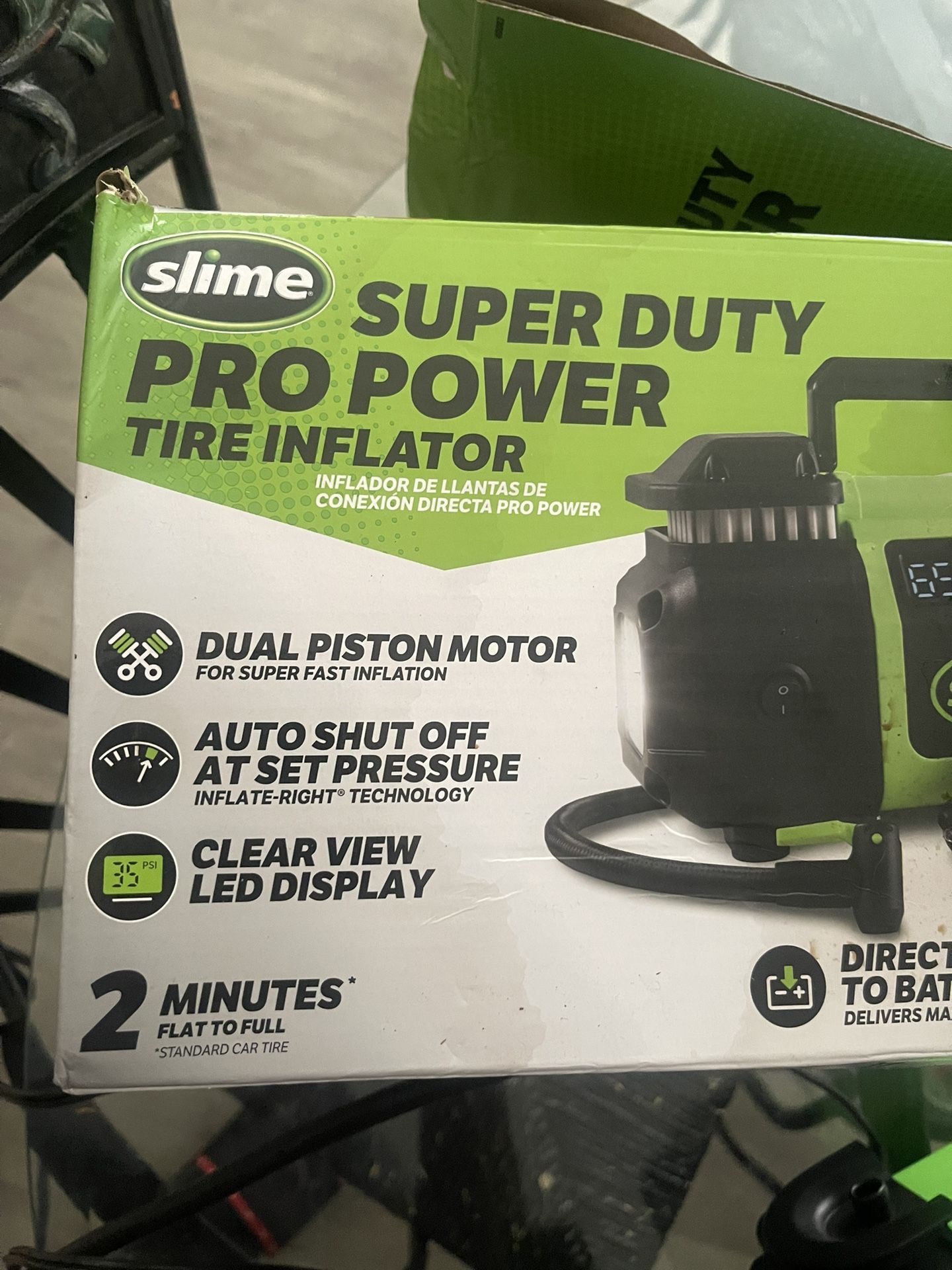 SUPER DUTY PRO POWER TIRE INFLATOR