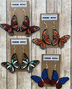 Butterfly Dangle Earrings