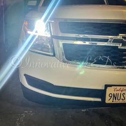 Led Headlights Size 9007 Luces 6000k Bright Glacier White 