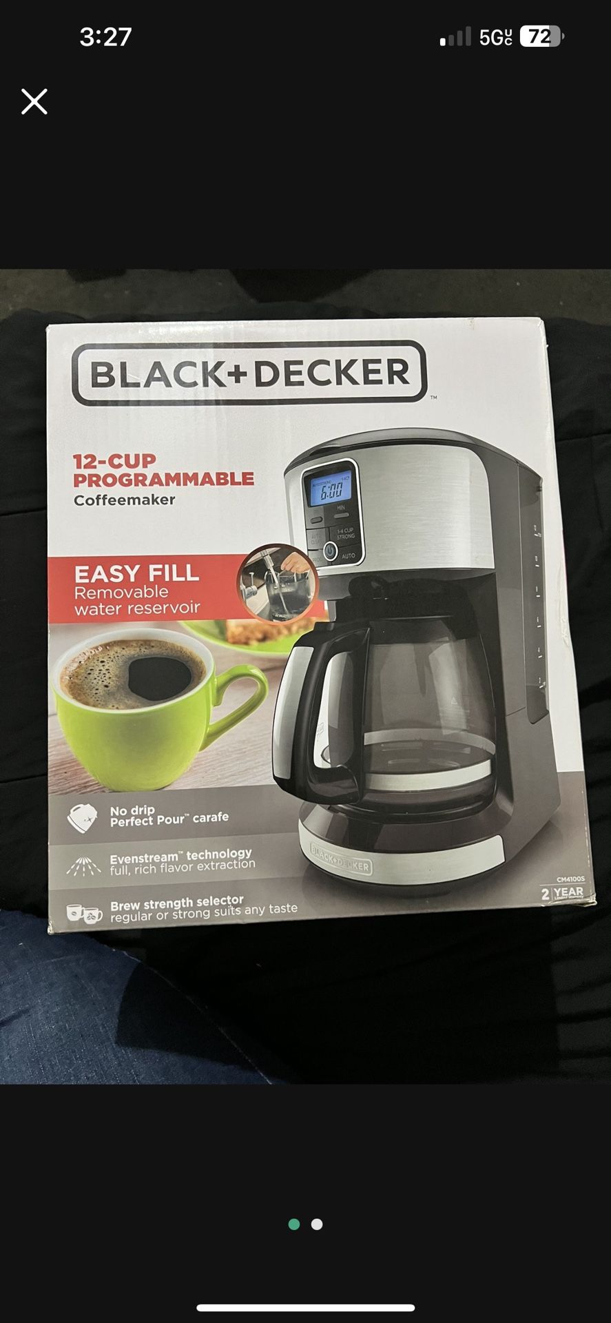 Black & Decker Coffee Maker