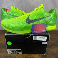 NEW Nike Kobe 6 Protro Grinch (2020) Size 18 CW2190-300 Men’s Basketball Shoes OG Rare