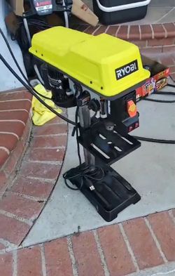 RYOBI 10 in. 5 Speed Drill Press with EXACTLINE Laser Alignment System