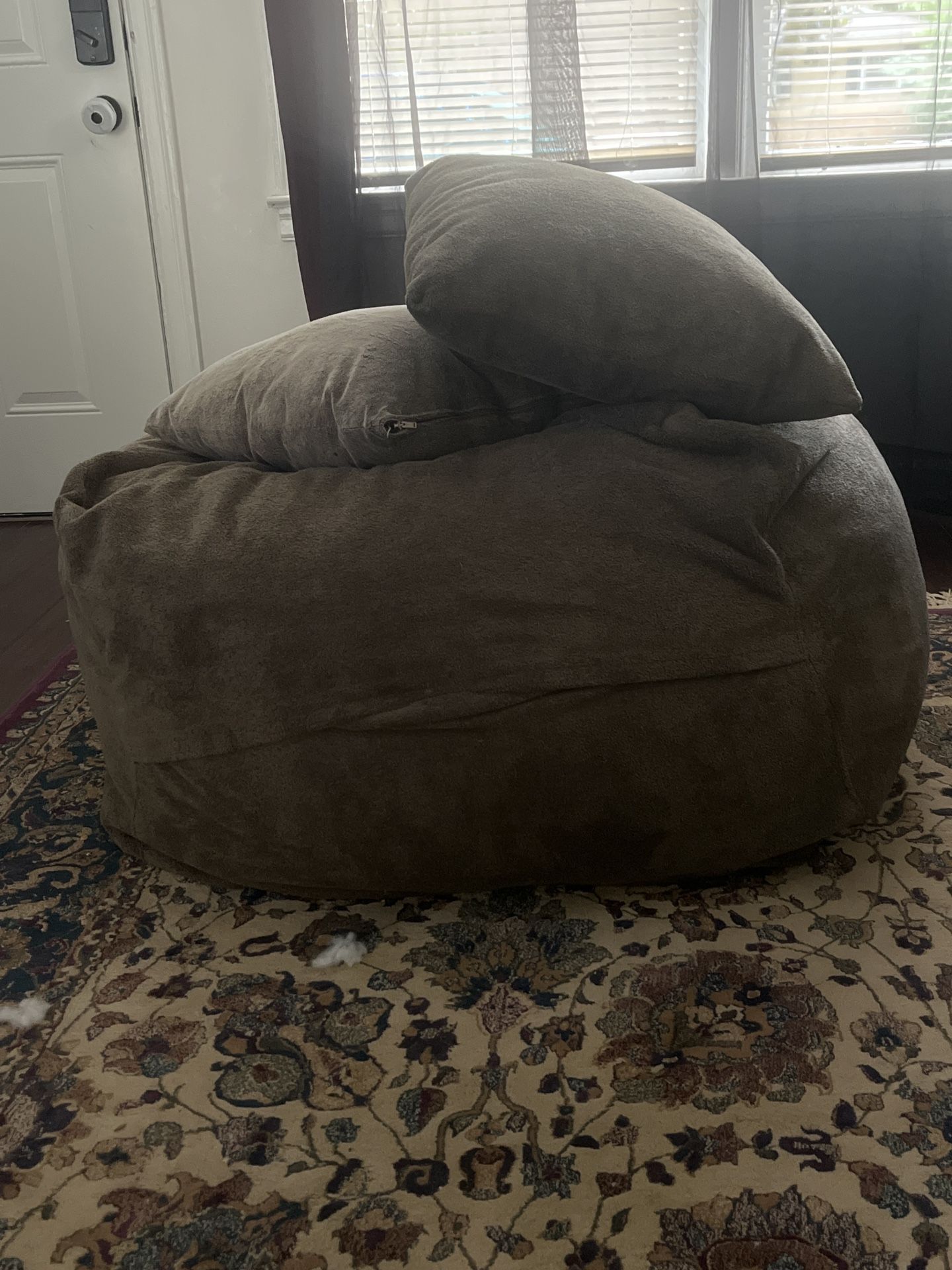 2 Large Microfiber Bean Bags