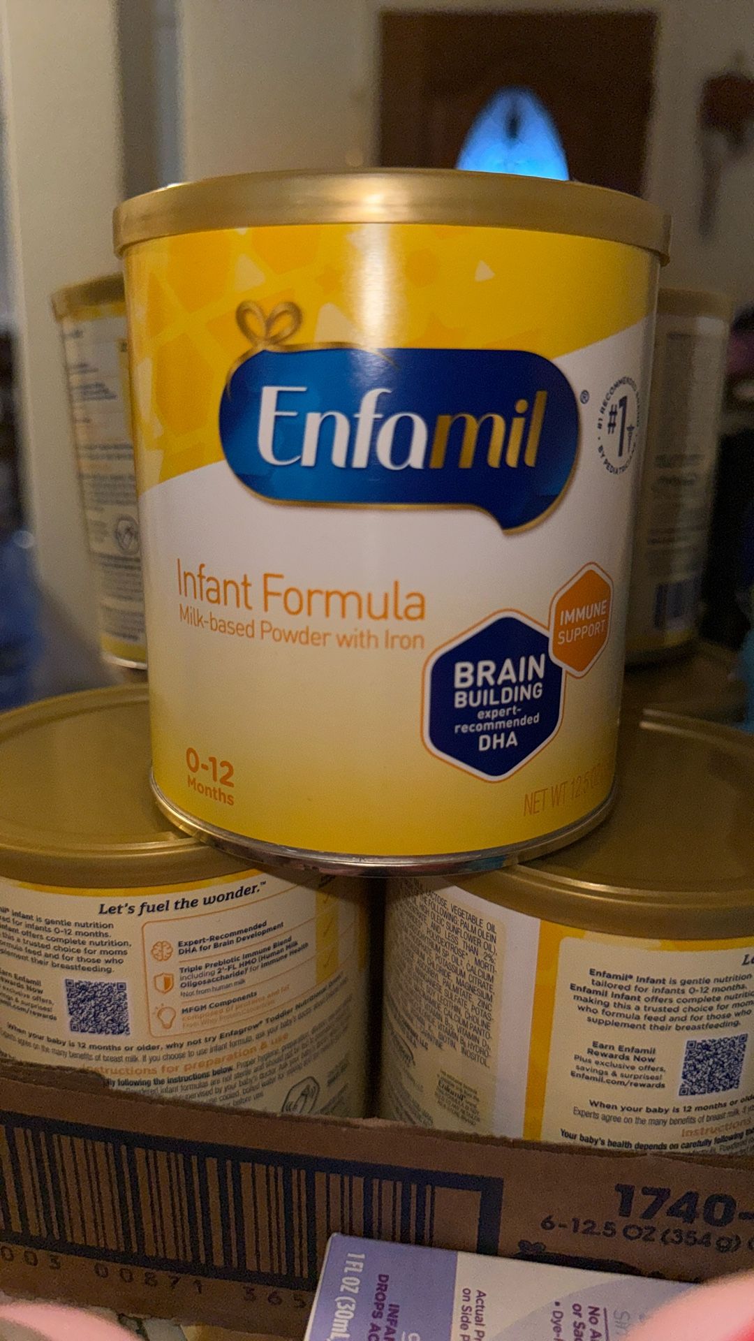 135 For 9 Enfamil Cans