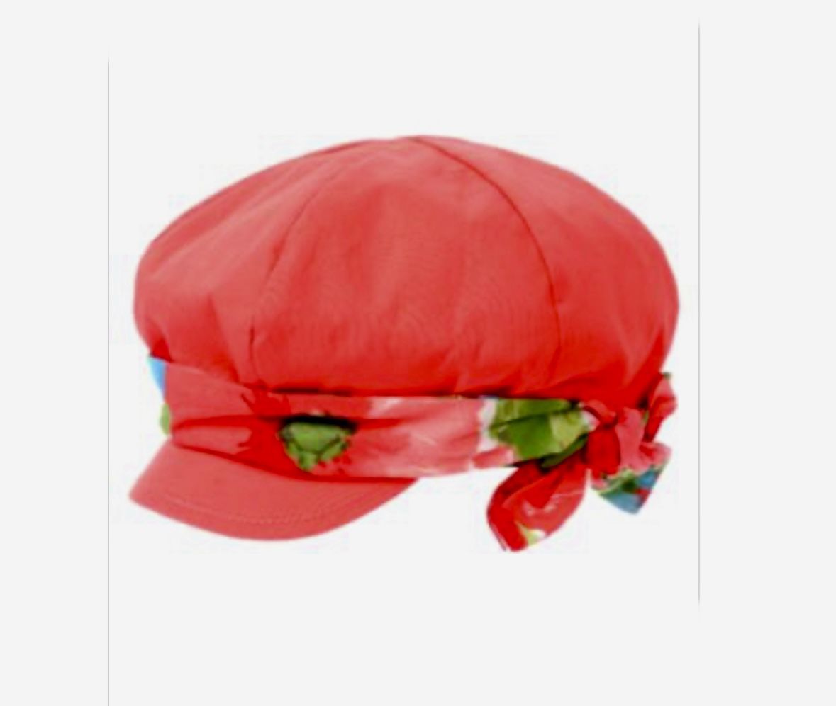 Gymboree Burst of Spring Collection Floral Banded Hat Sunhat pink Sz 3-4 New