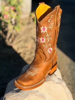 Bota vaquera de mujer
