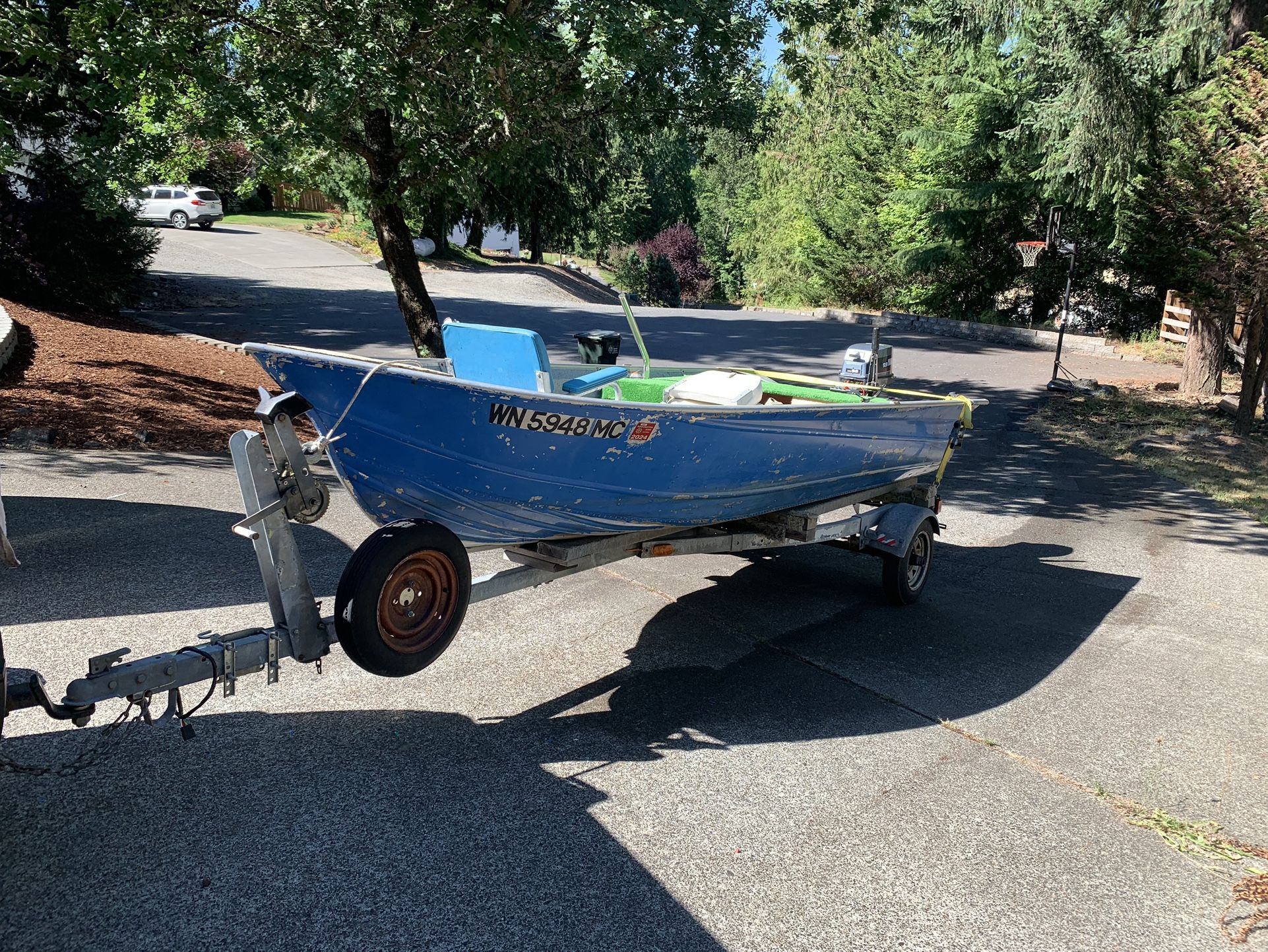 14ft Aluminum Boat