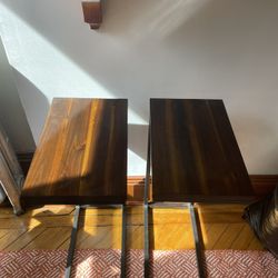Like-New  Pair of Narrow Side Tables
