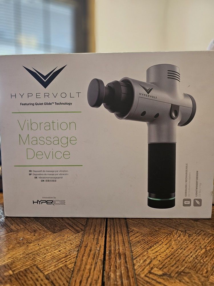 Hyperice Hypervolt Portable Massage Device With Quite Glide Technology - Silver