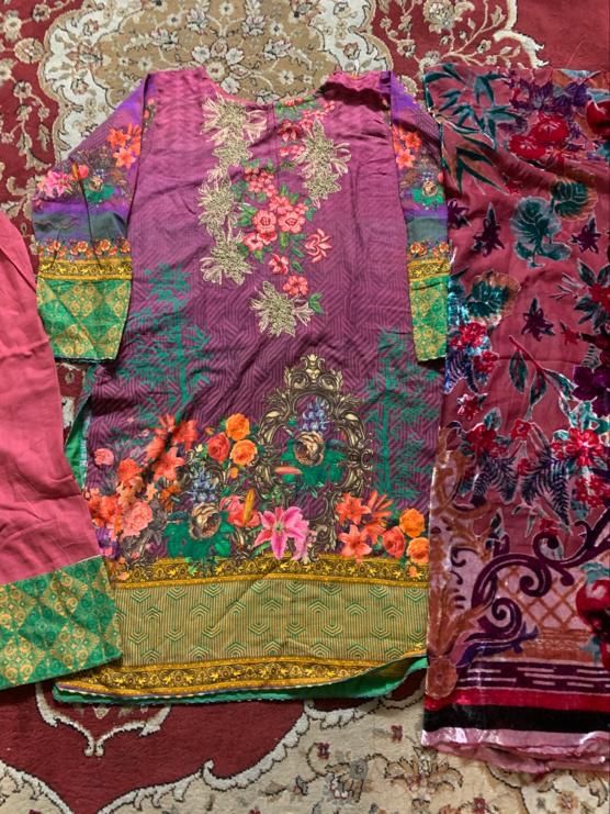 New 3 piece winter khaadar salwar kameez large