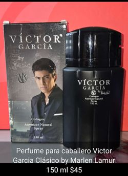 Perfume para caballero Victor Garcia clásico by Marlen Lamur