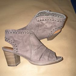Open Toe Booties