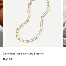 Loveweld 14k Gold Davi Bracelet 