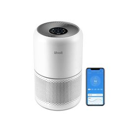 New Small Levoit Core 300S-P Smart Air Purifier Cleaner for Dust Pets Smoke Ultra-Quiet