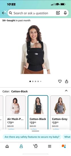 Mom Cozy Baby Carrier