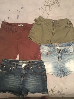 Girls sz 14 shorts lot, name brands, very gently used
