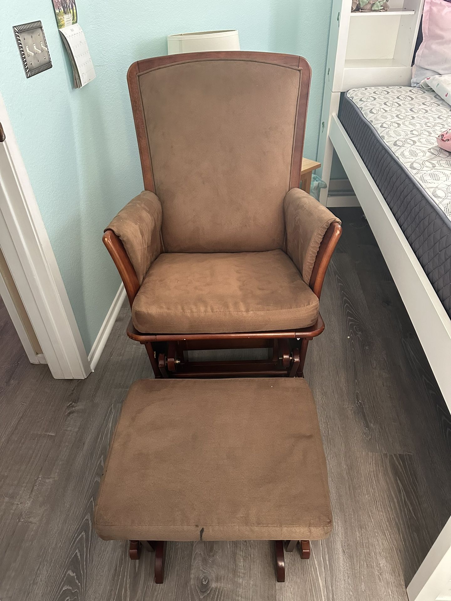 Rocking Chair And Ottoman