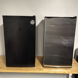 2 Dorm Style Refrigerators sold as a pair